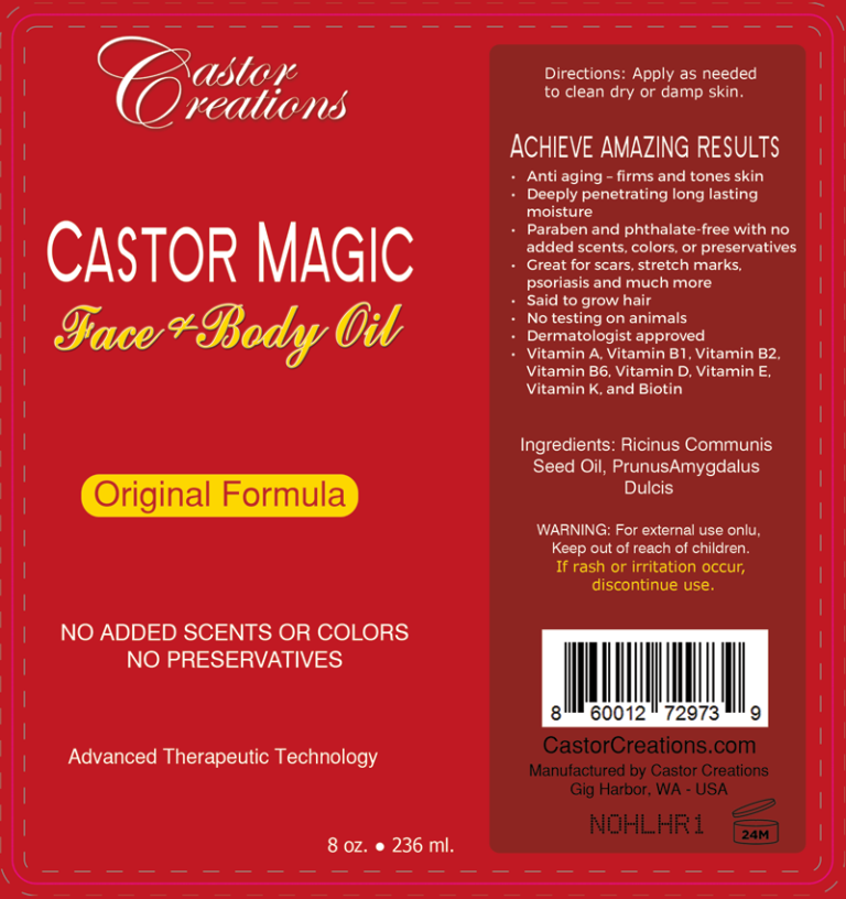 Castor Magic Face and Body Oil